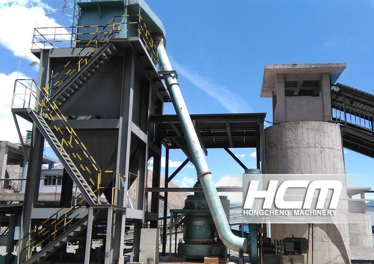 HC1700 Grinding Mill - 1,000,000t/year power plant desulfuration project in Yunfu chemical enterprise