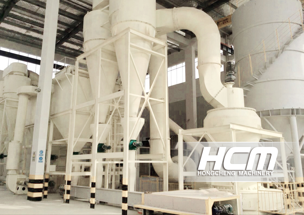 HC1700 Grinding Mill - 150,000 t/year power plant desulfuration project of Hubei calcium enterprise