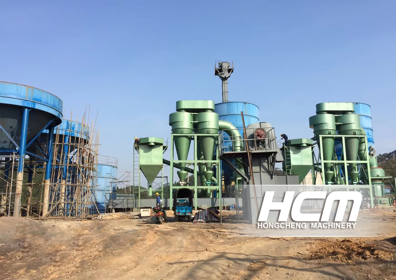 Potash feldspar powder prodution line, feldspar grinding mill, feldspar powder making machine