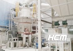 HCM Machinery, HLMX1100 Ultra-fine Vertical Mill, 100,000t/year calcium oxide powder project of Hesh