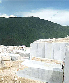 Calcium carbonate industry